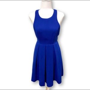 Lulus Blue Skater Dress